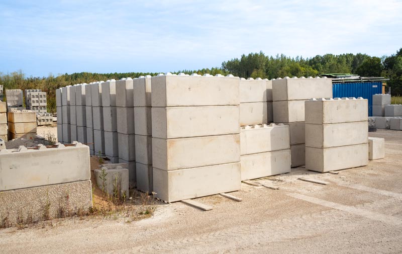 Bloc de béton type LEGO Troyes