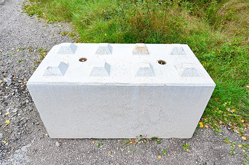 Bloc de béton type LEGO Troyes